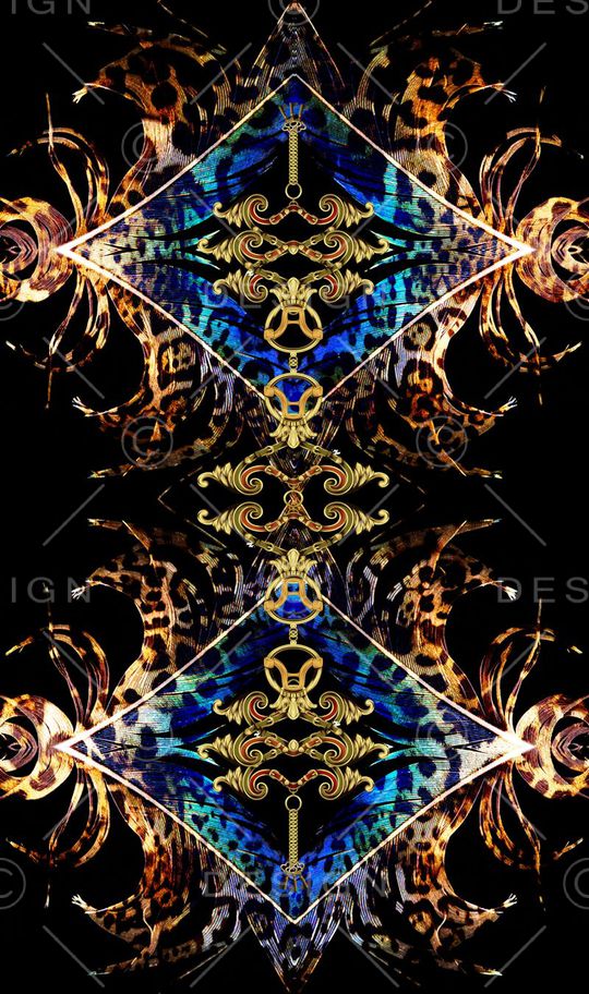 羽毛印花华亿平台图片