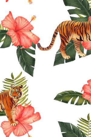 老虎印花华亿平台图片