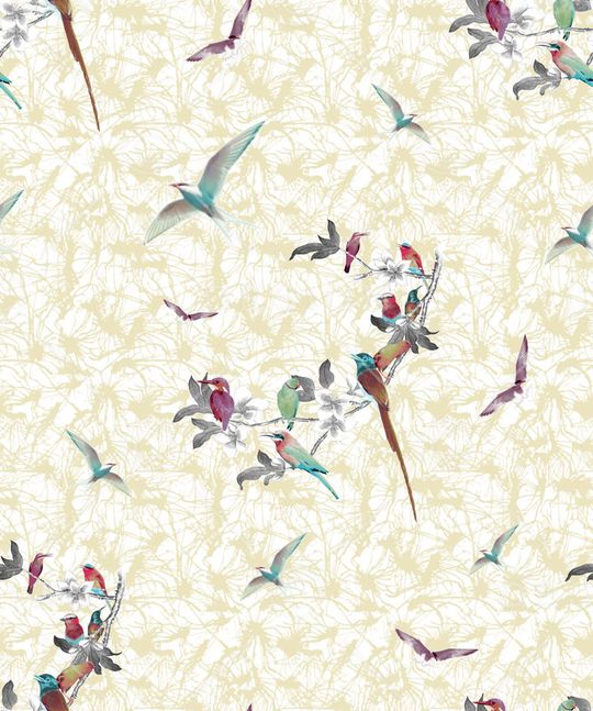 中国风印花华亿平台图片