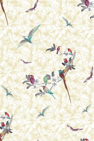 中国风印花华亿平台图片