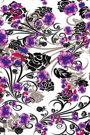 复古印花华亿平台图片