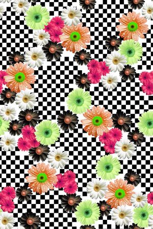 花卉植物印花华亿平台图片