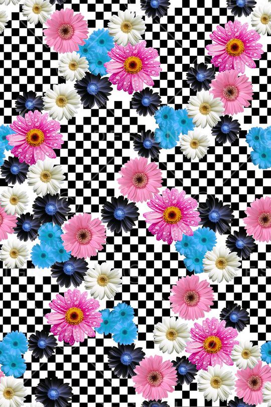 花卉植物印花华亿平台图片