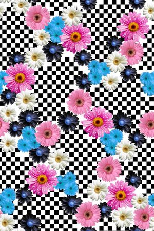 花卉植物印花华亿平台图片