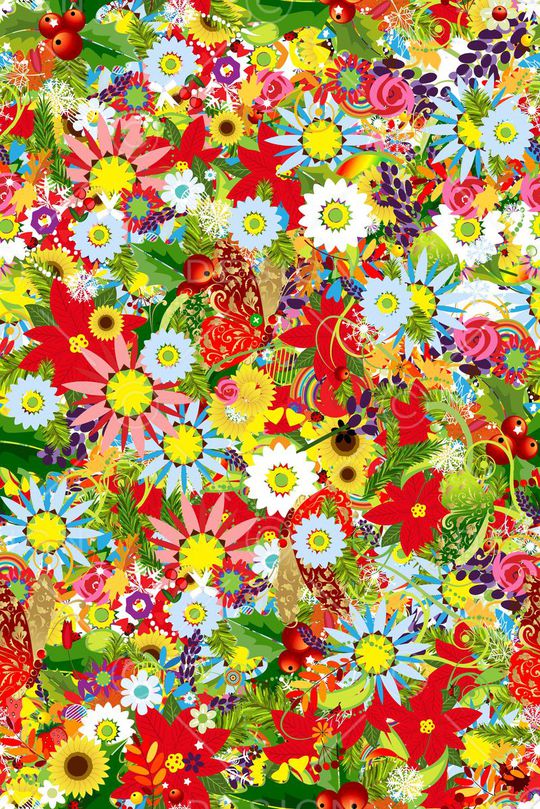 花鸟花卉印花华亿平台图片