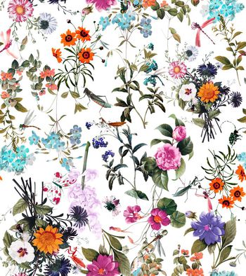 365805-花卉 昆虫花园-2