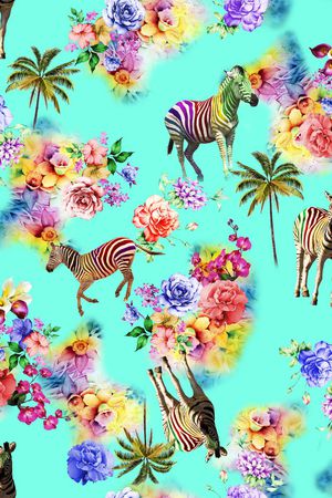 斑马印花华亿平台图片