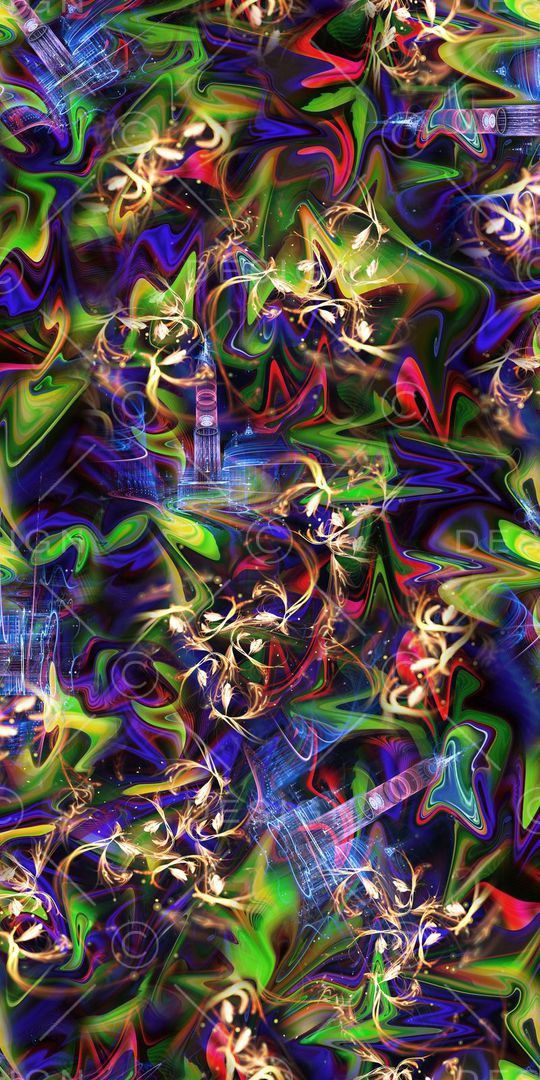 抽象印花华亿平台图片