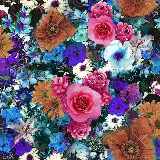 田园印花华亿平台图片