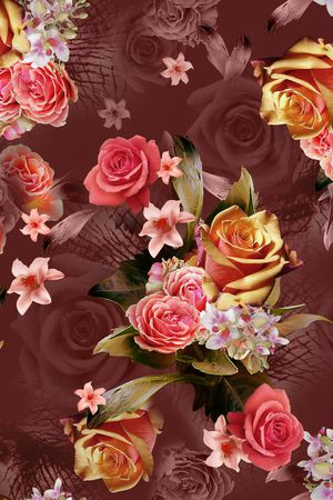 清新印花华亿平台图片