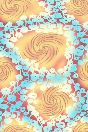 抽象印花华亿平台图片