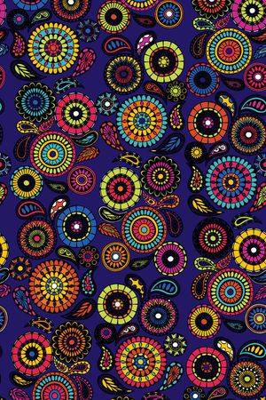 民族风印花华亿平台图片