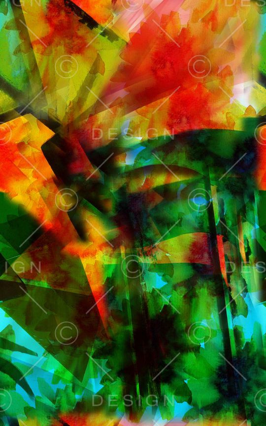 抽象印花华亿平台图片