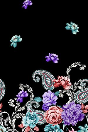 中老年印花华亿平台图片