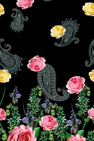 中老年印花华亿平台图片