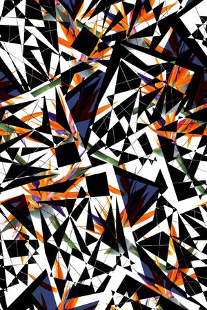 三角形印花华亿平台图片