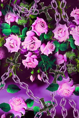 复古印花华亿平台图片