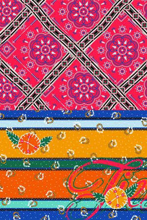 民族风印花华亿平台图片