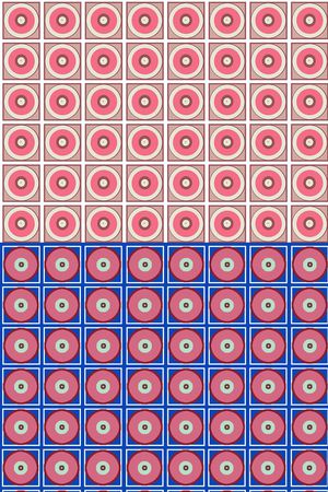 几何印花华亿平台图片