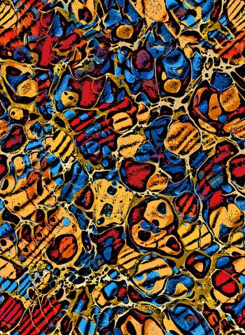 367190-石头流水波纹岩石组合图案1