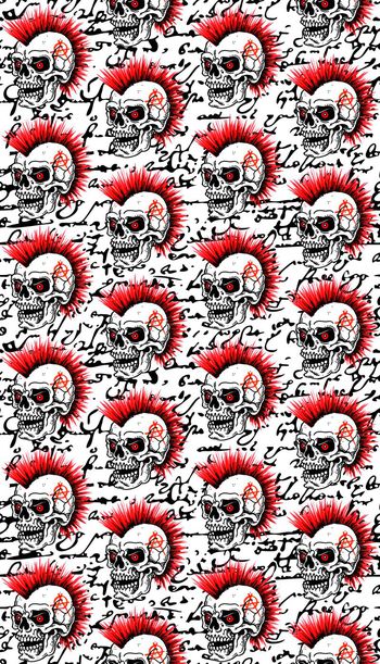 367597-航海元素字母组合个性骷髅排列-H