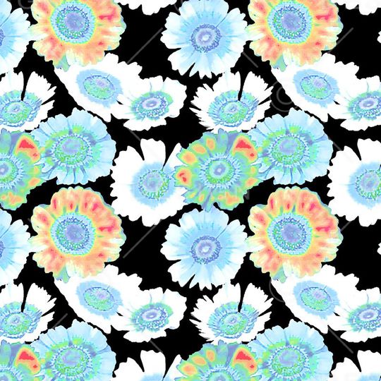 菊花印花华亿平台图片