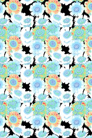 菊花印花华亿平台图片