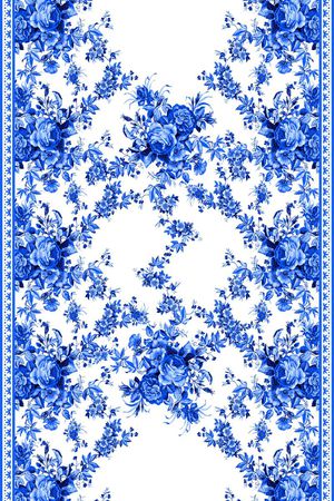 中国风印花华亿平台图片