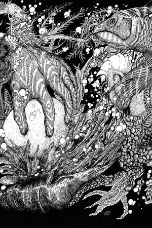 钢笔画印花华亿平台图片