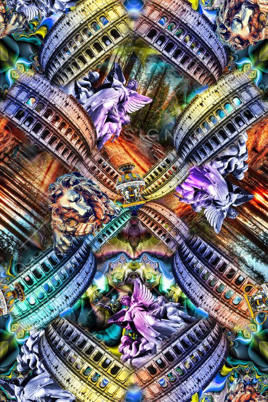 狮子印花华亿平台图片