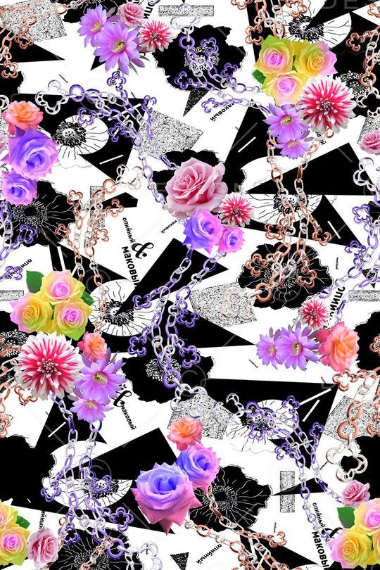 几何印花华亿平台图片