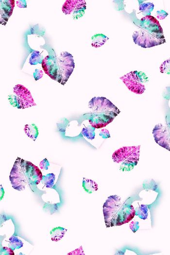 368333-手绘抽象叶子