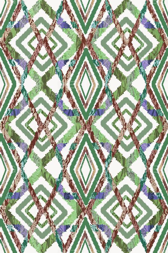 几何印花华亿平台图片