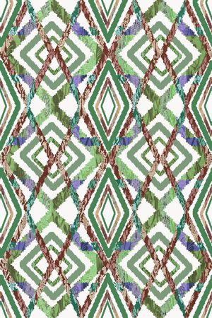 几何印花华亿平台图片