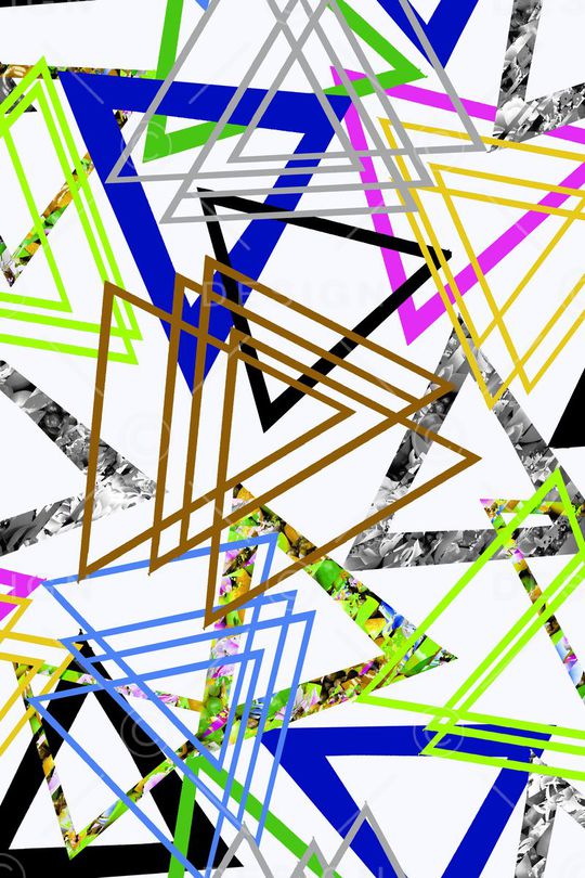 几何印花华亿平台图片