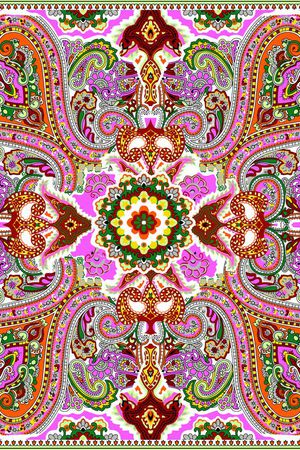 方巾世界印花华亿平台图片