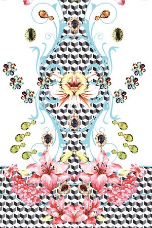 花贲印花华亿平台图片