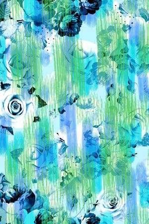 文艺复古印花华亿平台图片