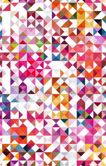 几何图案印花华亿平台图片