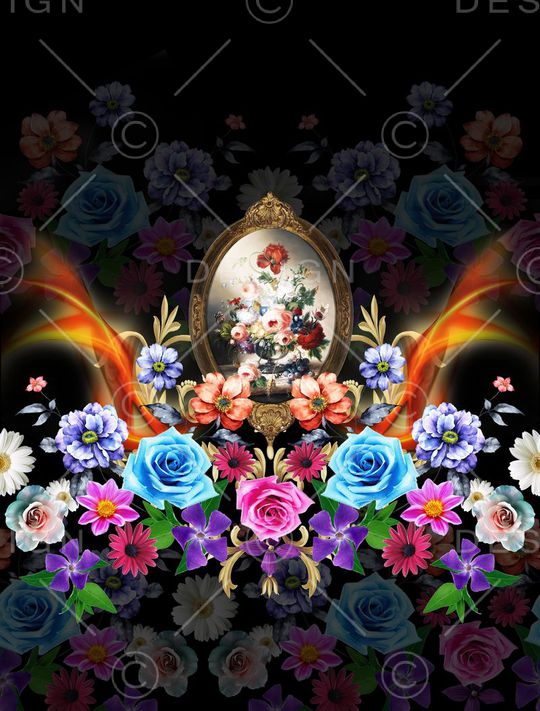 大气印花华亿平台图片