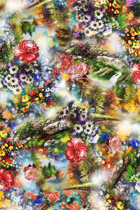 山水印花华亿平台图片