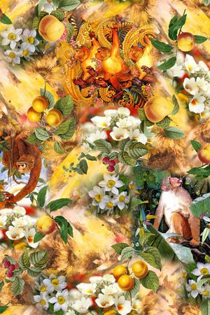 动物印花华亿平台图片