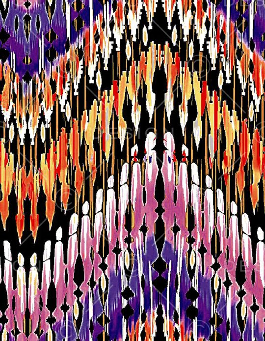 分形印花华亿平台图片