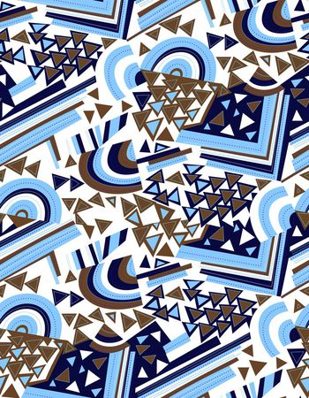 368943-破碎自由几何女装男装衬衣图案