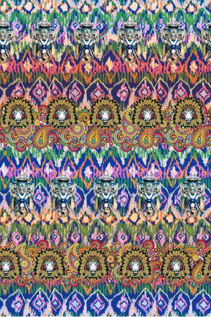 几何印花华亿平台图片