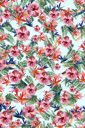 植物印花华亿平台图片