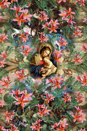 宫廷风印花华亿平台图片