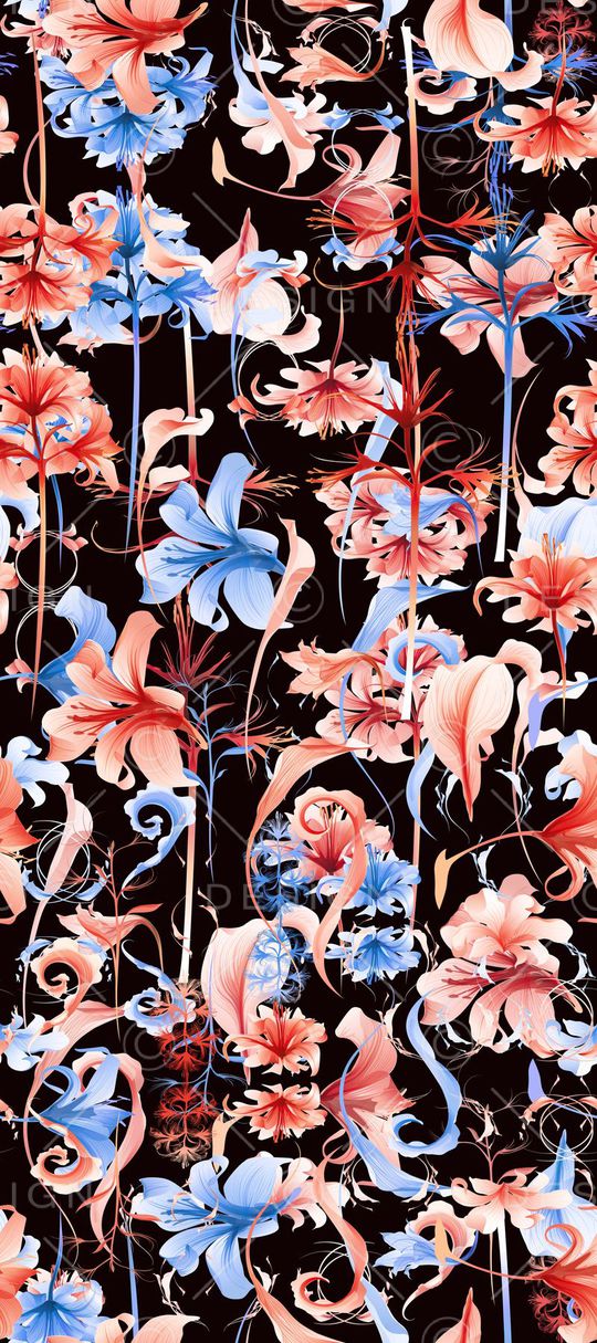 抽象印花华亿平台图片