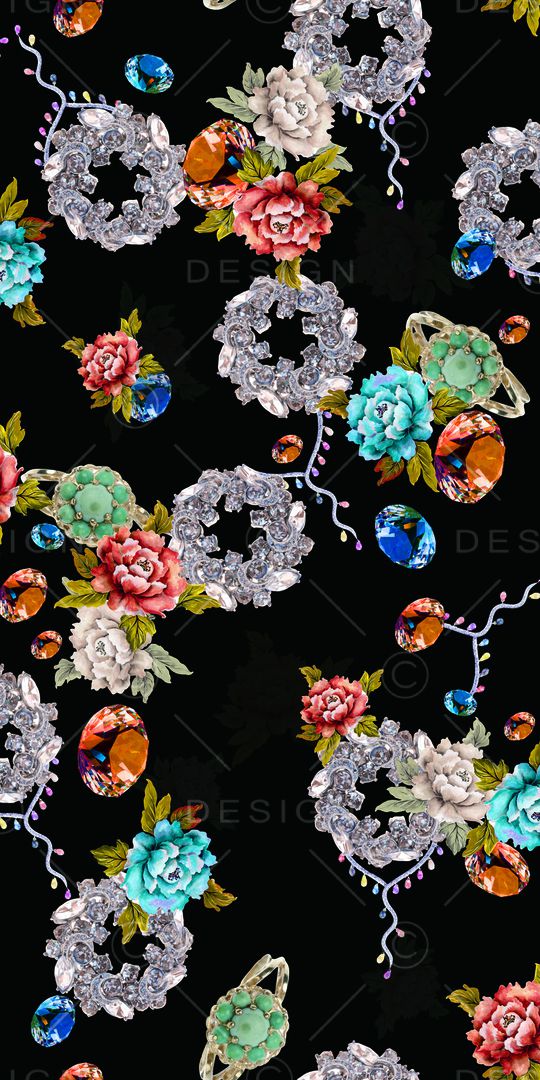 珠宝首饰器皿印花华亿平台图片