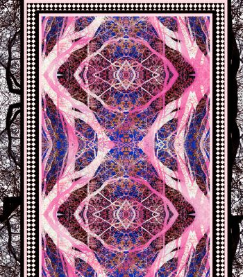 抽象印花华亿平台图片